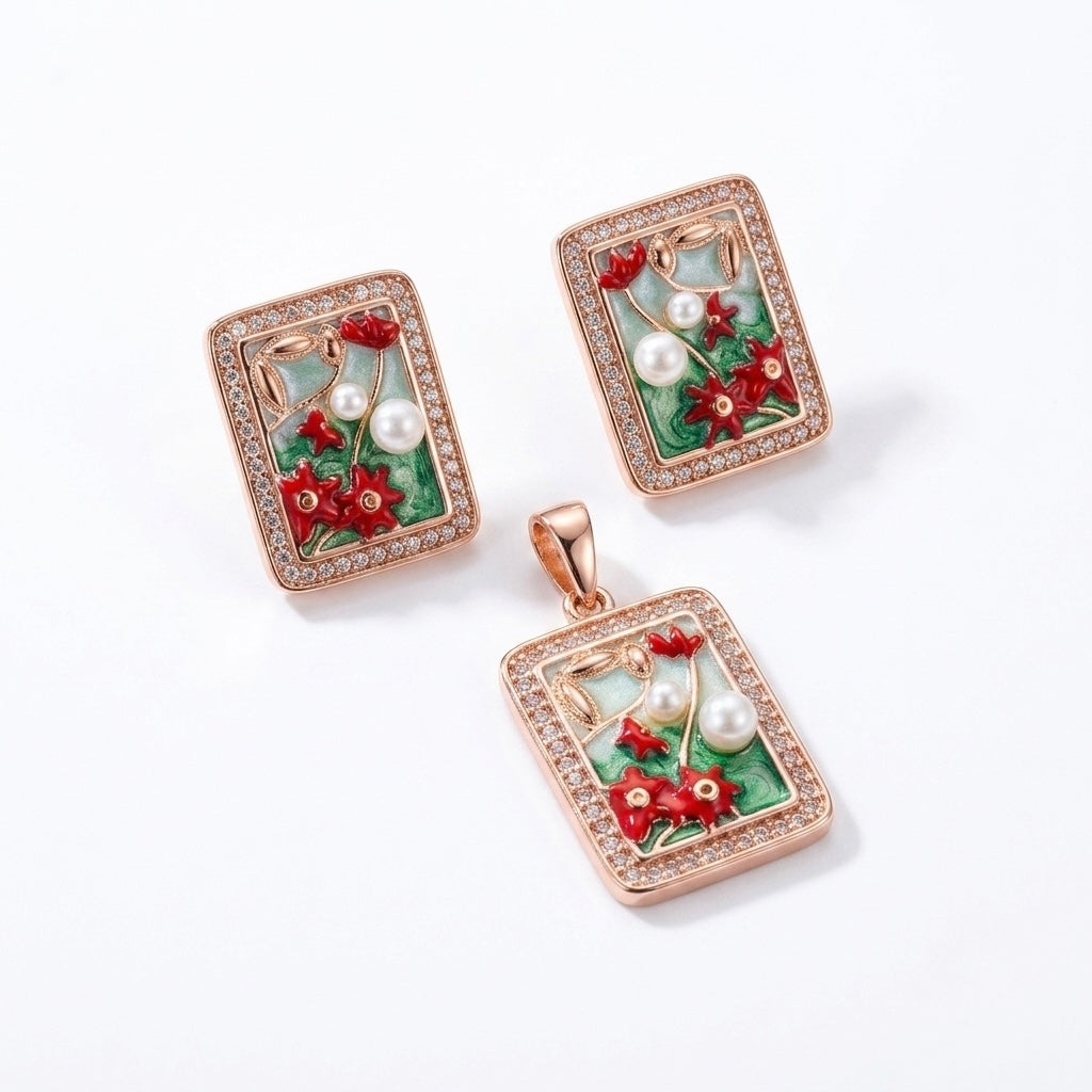 Earrings & Pendant