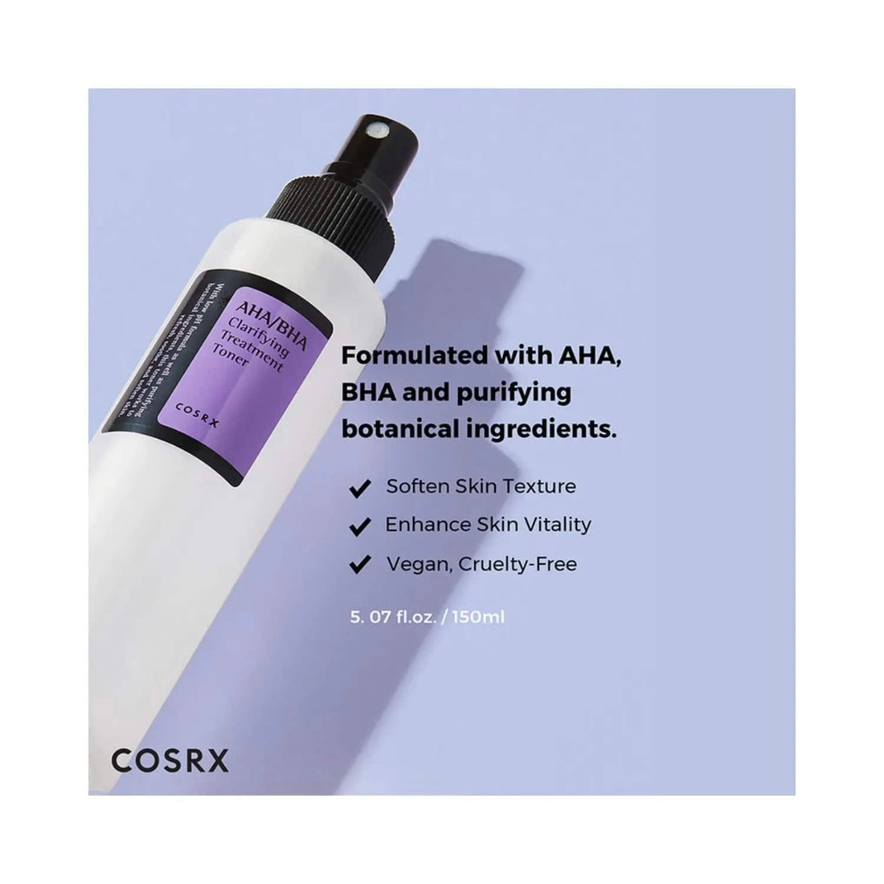 COSRX AHA/BHA Clarifying Treatment Toner 150ml