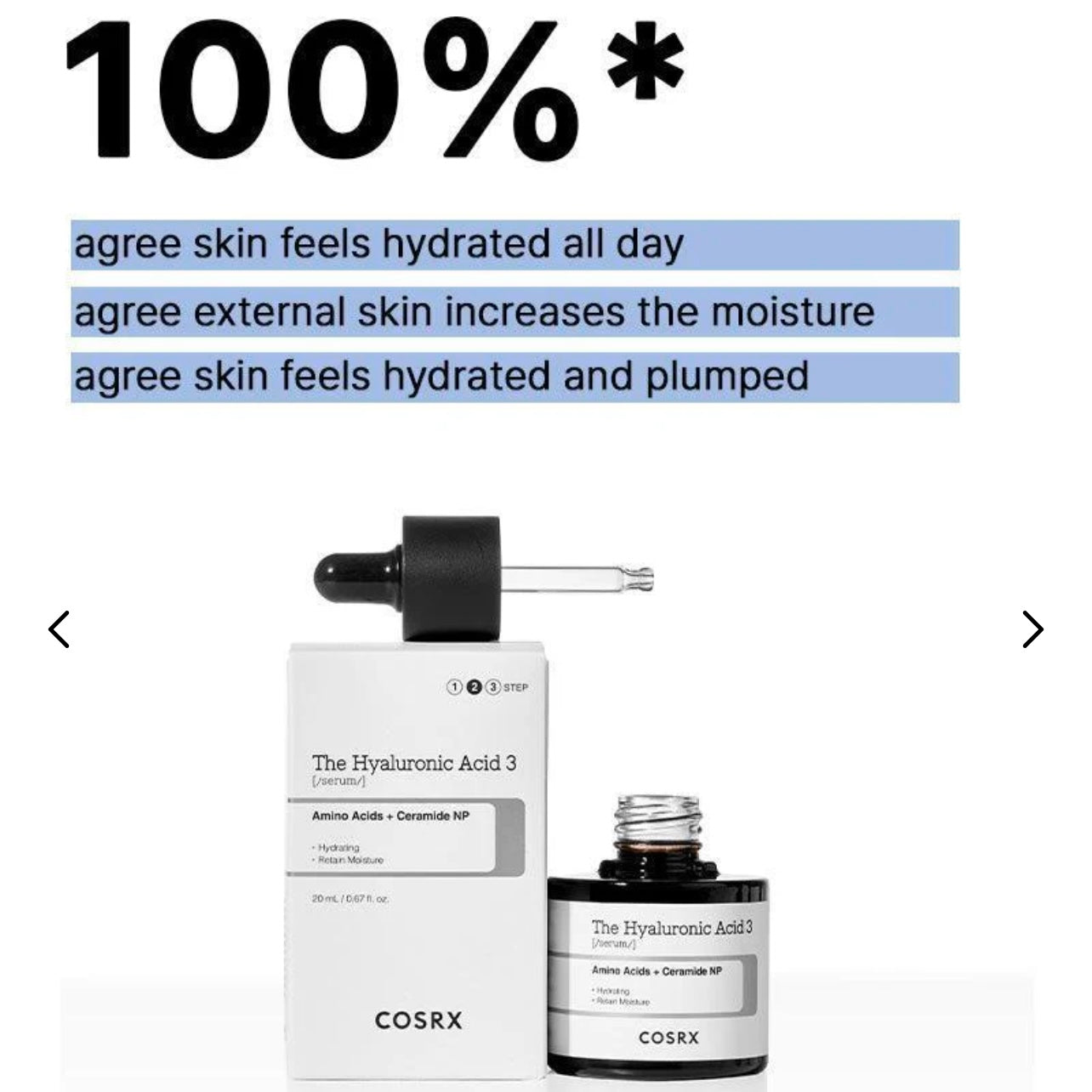 COSRX Hyaluronic Acid 3 Serum