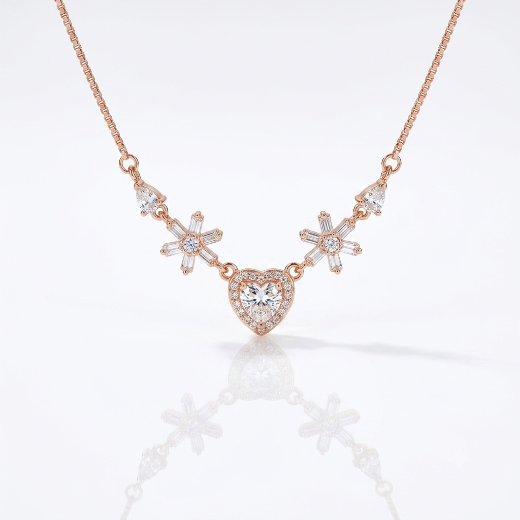 Celestial Hear Necklace (MEL-12368)