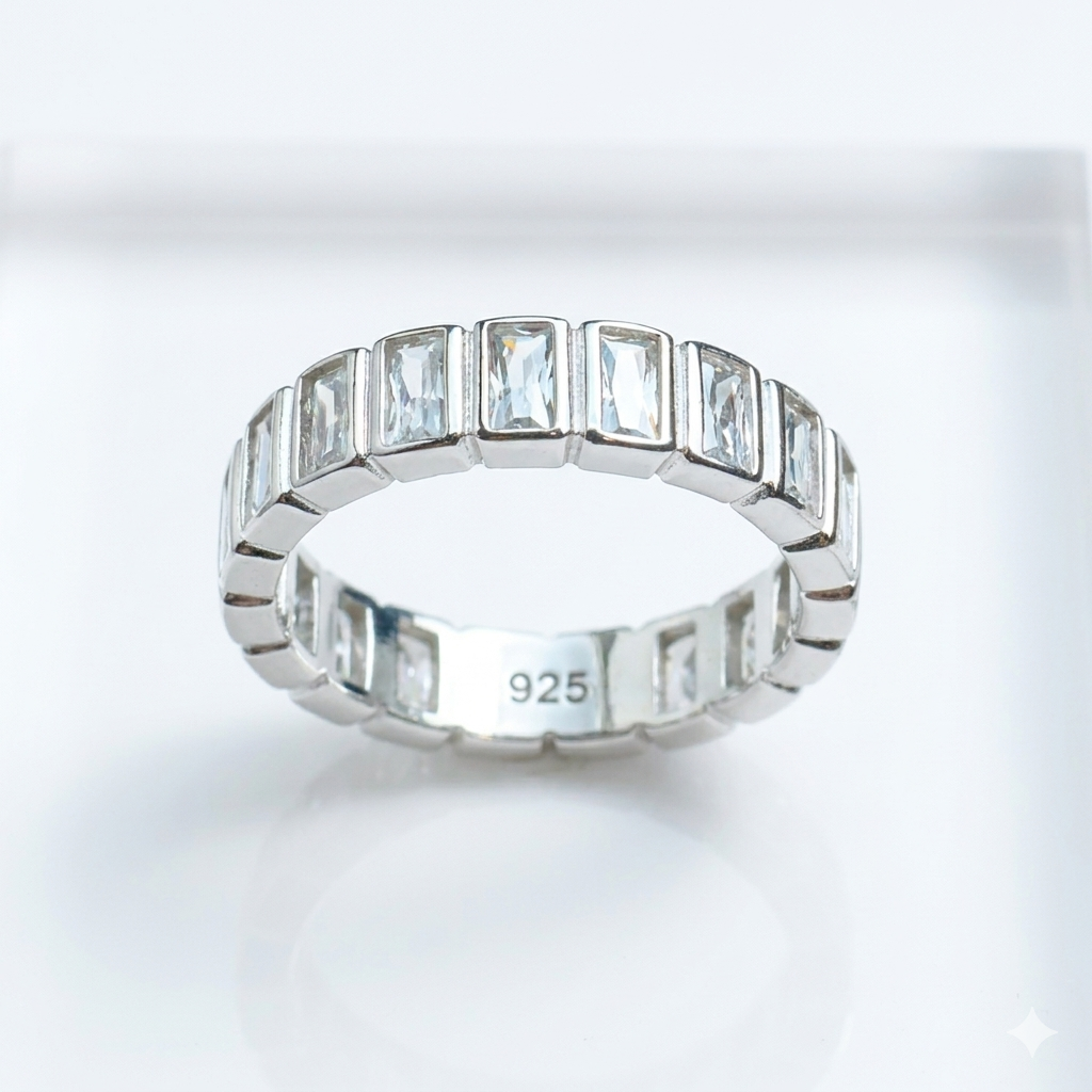 Banguette Luxe Band Ring(Adjustable)