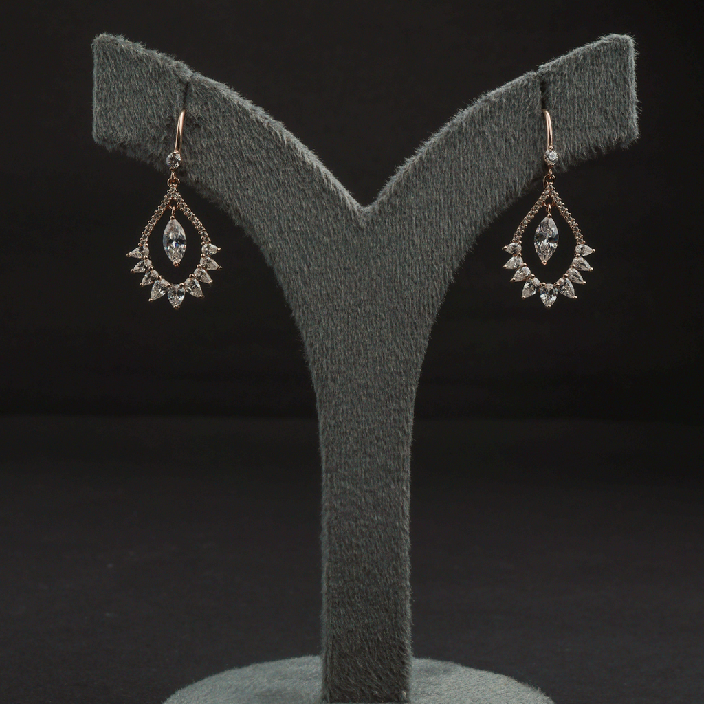 Teardrop Crystal Earrings