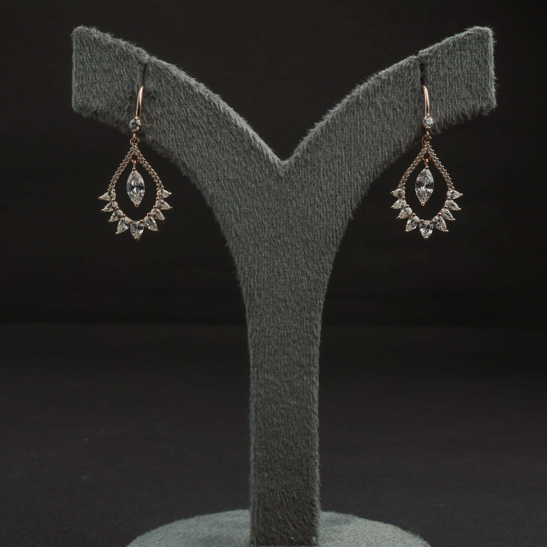 Teardrop Crystal Earrings