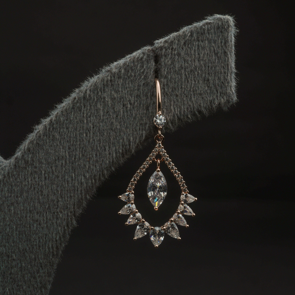 Teardrop Crystal Earrings
