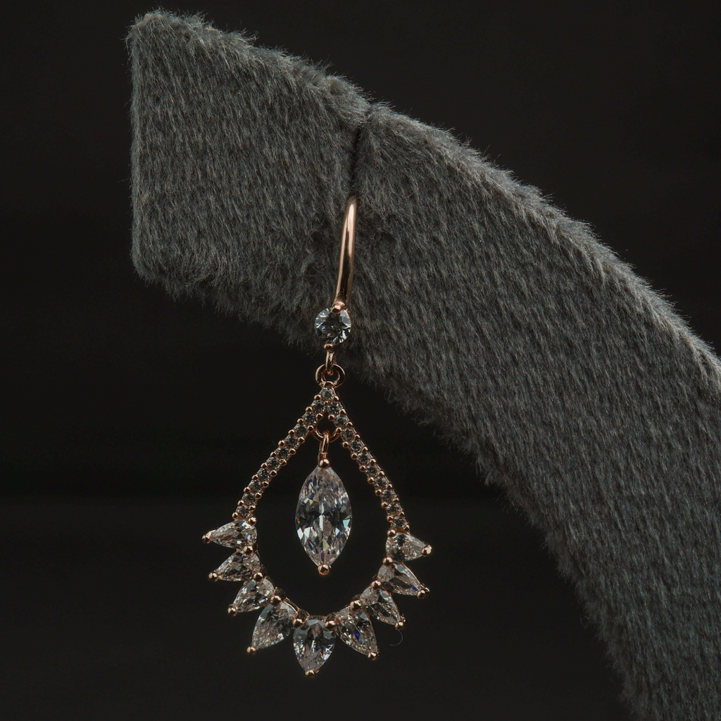 Teardrop Crystal Earrings