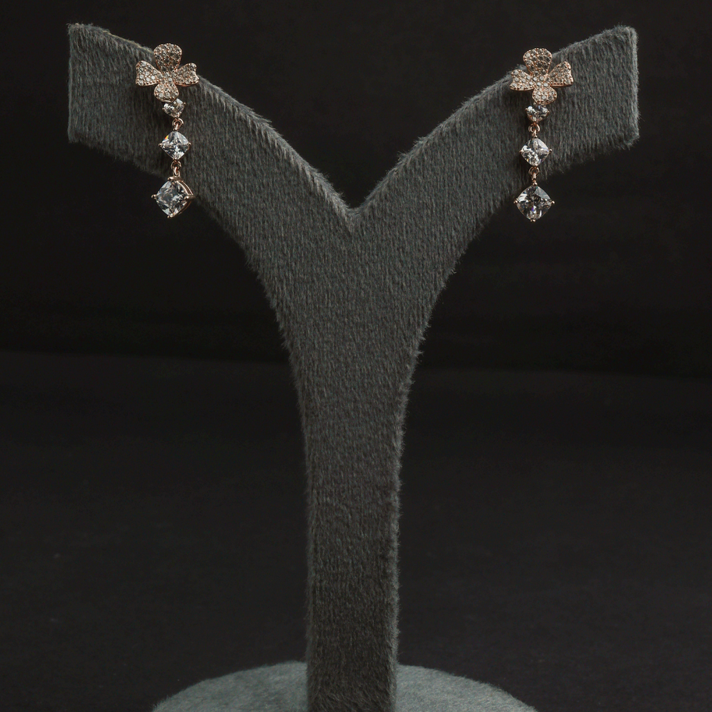 Twinkle Petal Drop Earrings