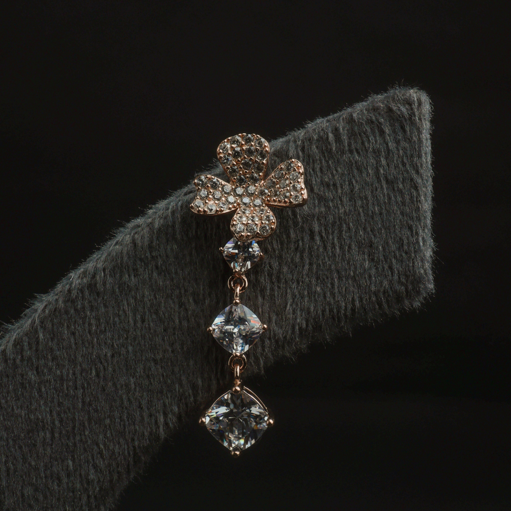 Twinkle Petal Drop Earrings