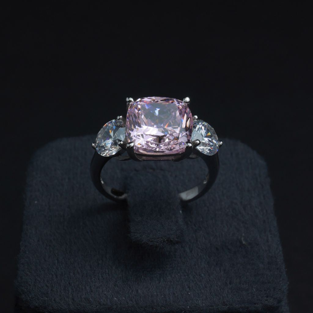 Pink Radiance CZ Ring(Fixed Size)