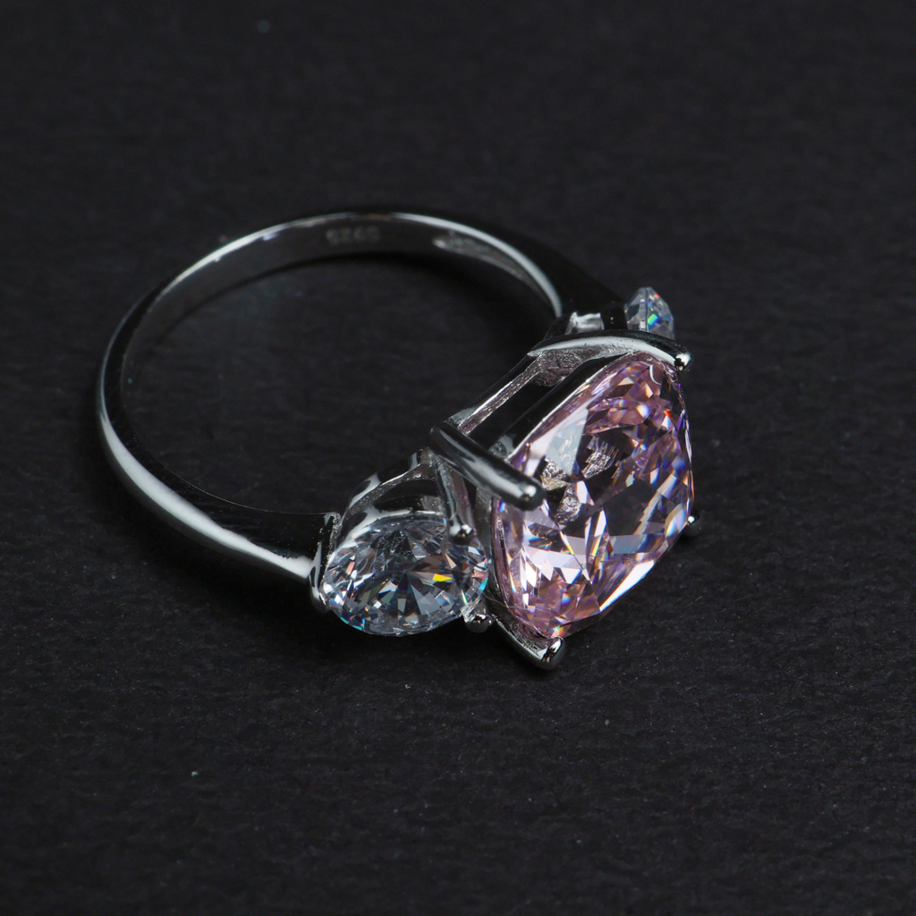 Pink Radiance CZ Ring(Fixed Size)