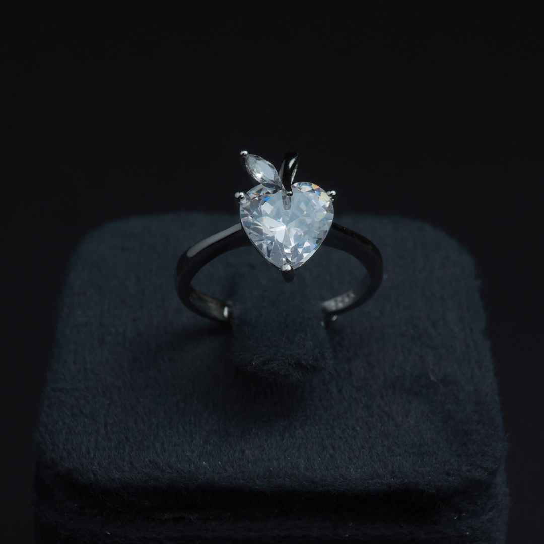 Petal Heart Ring(Adjustable)