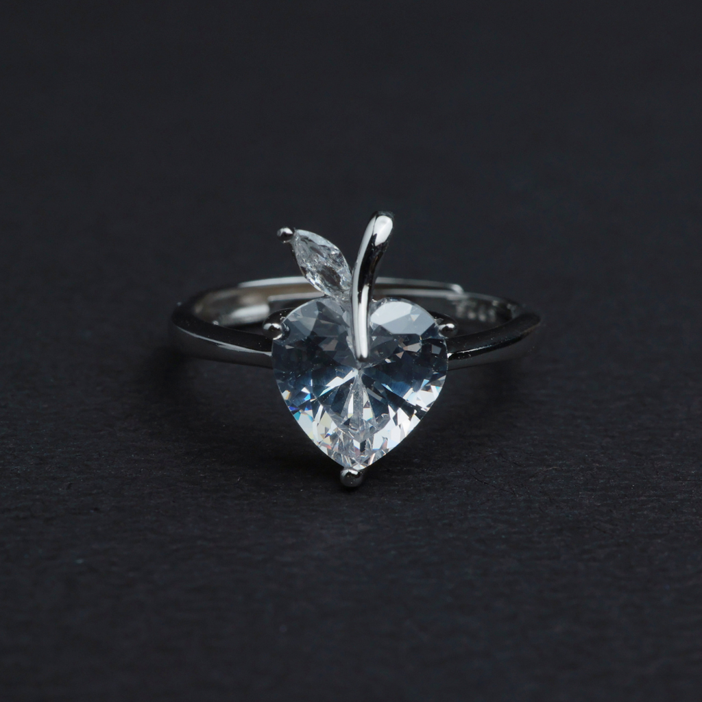 Petal Heart Ring(Adjustable)