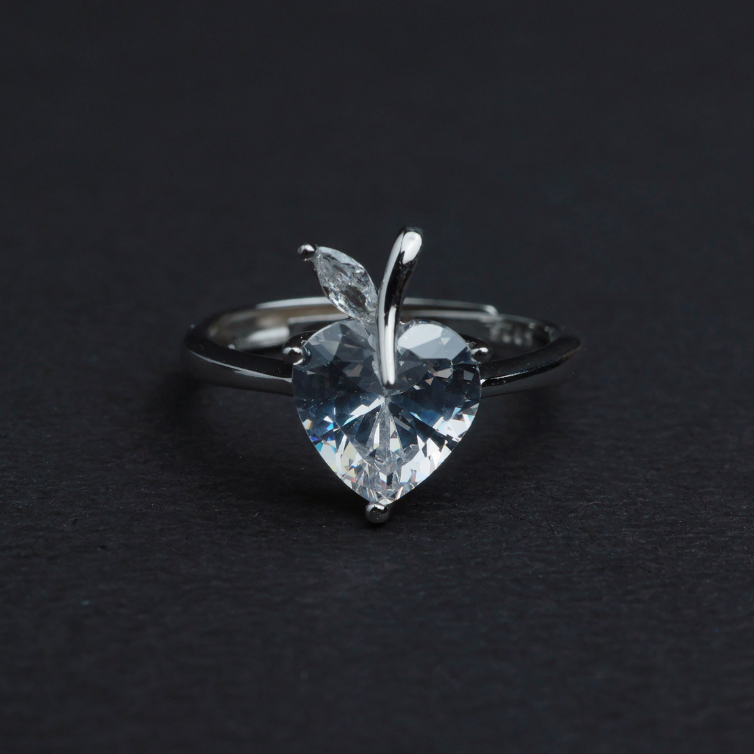 Petal Heart Ring(Adjustable)