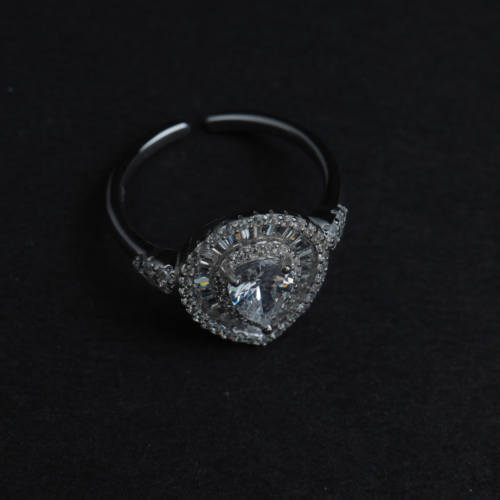 Pearl Halo Ring(Adjustable)