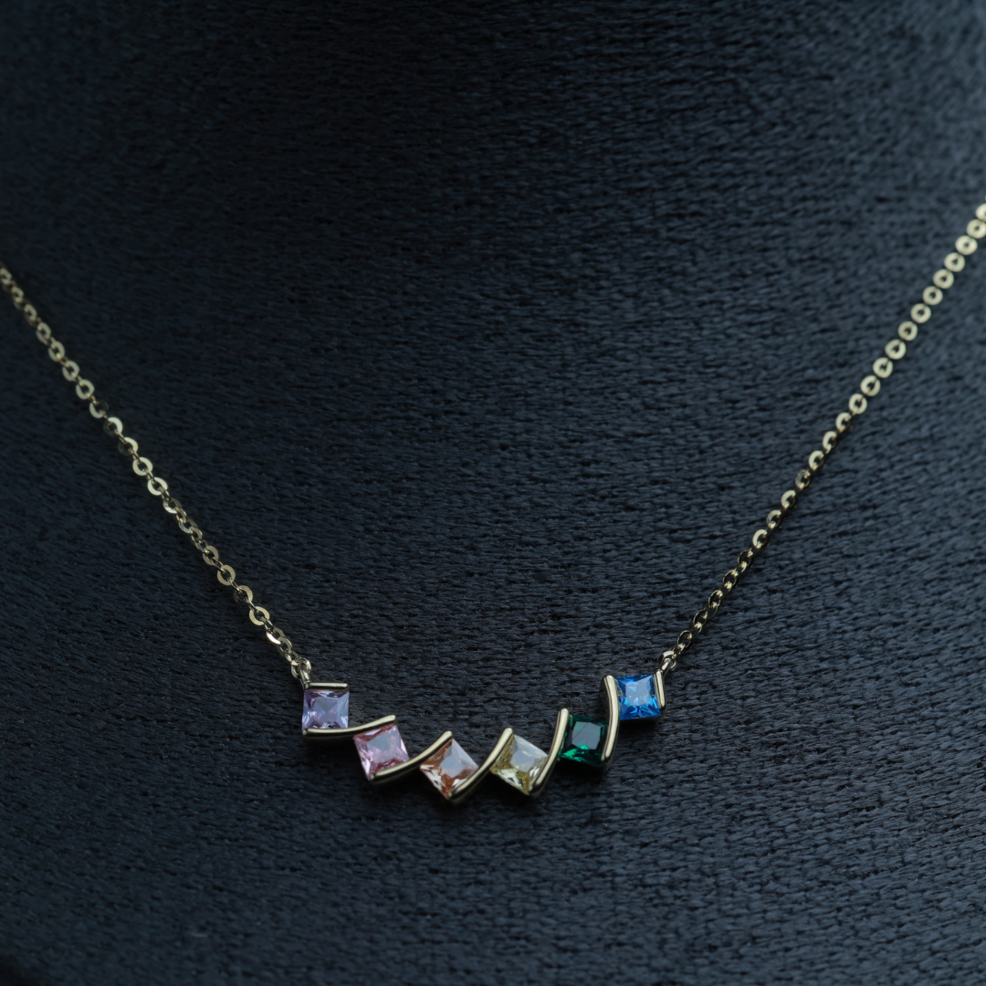 Prism Harmony Bar Necklace