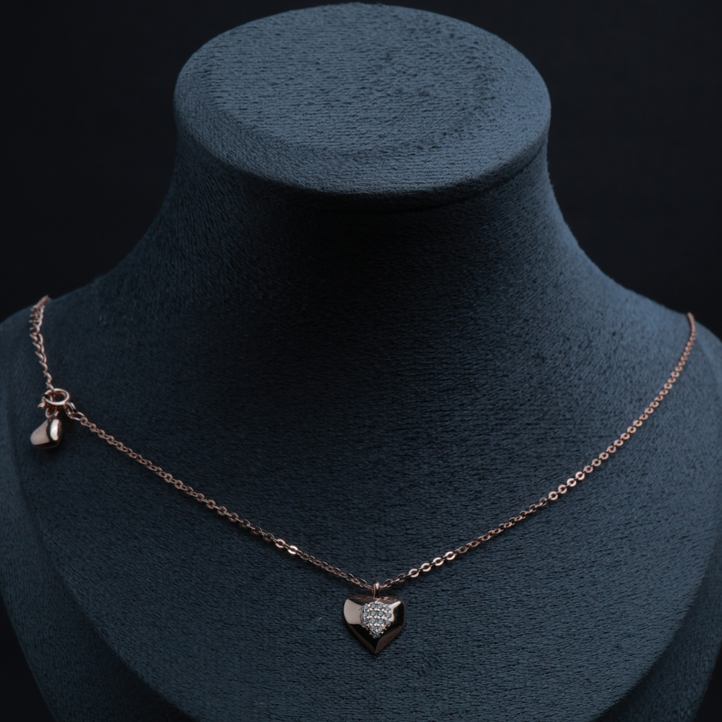 Eternal Heart Sparkle Pendant Necklace