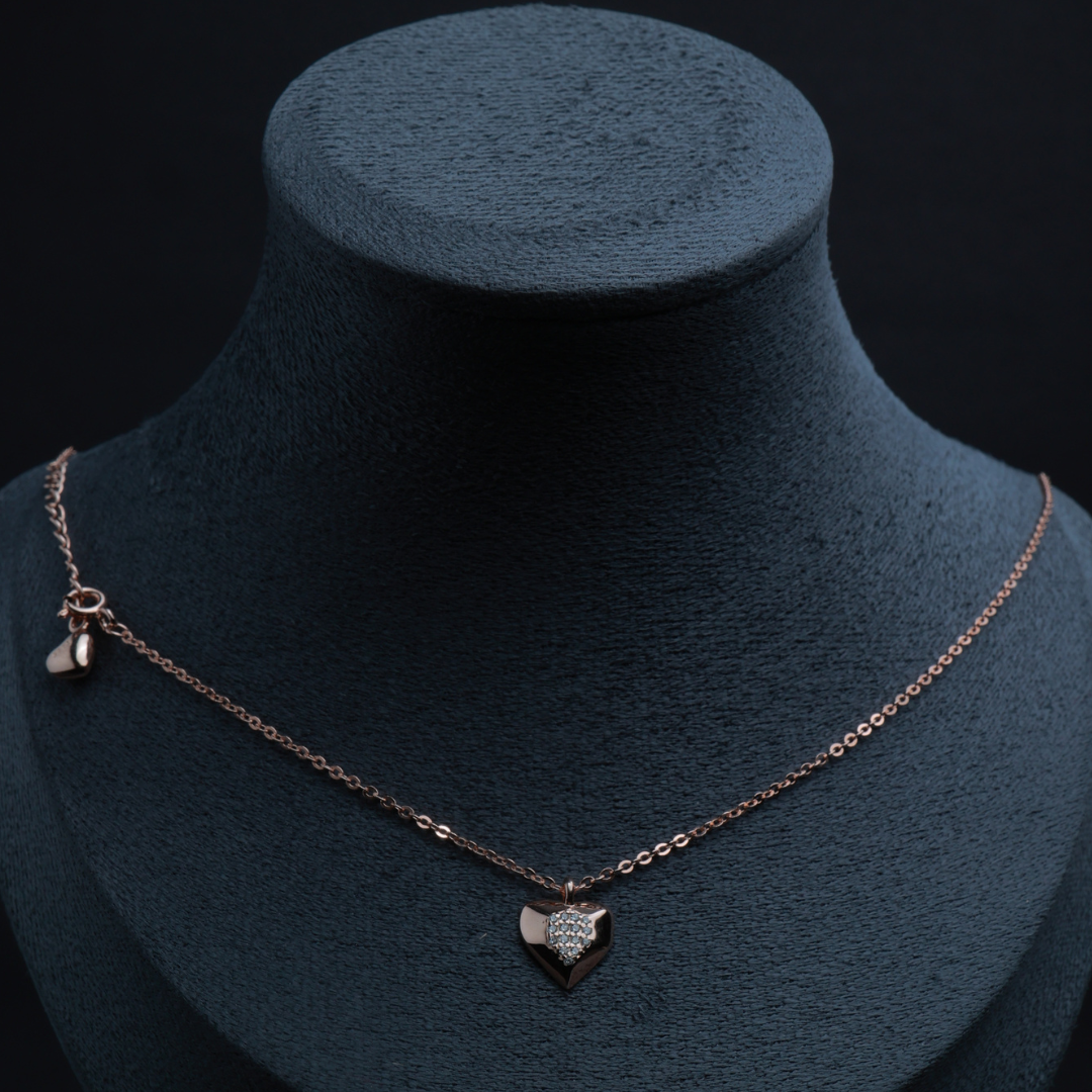 Eternal Heart Sparkle Pendant Necklace