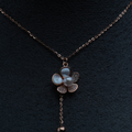 BloomDrop Floral Pendant Necklace