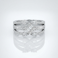 Baguette Triple Ring(Adjustable)