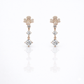 Twinkle Petal Drop Earrings