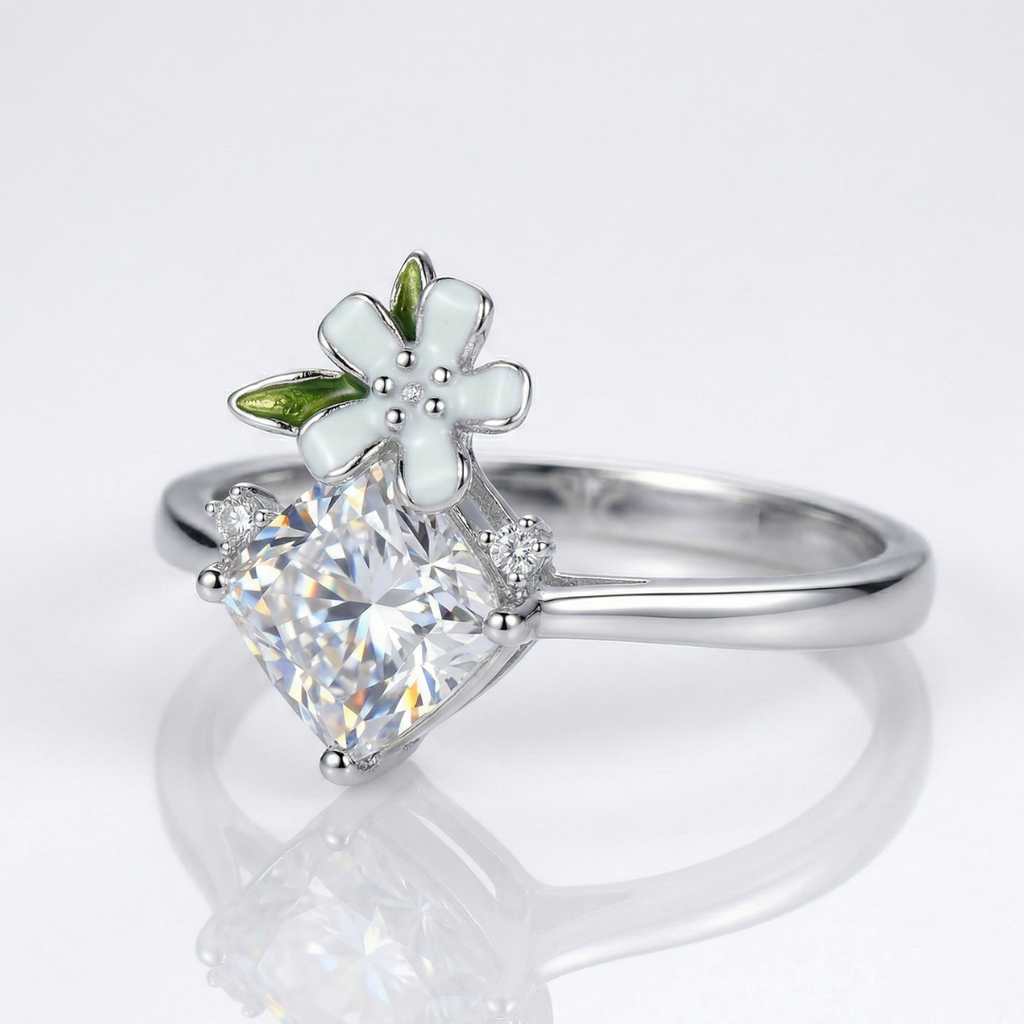 Blossom Duo Ring(Adjustable)