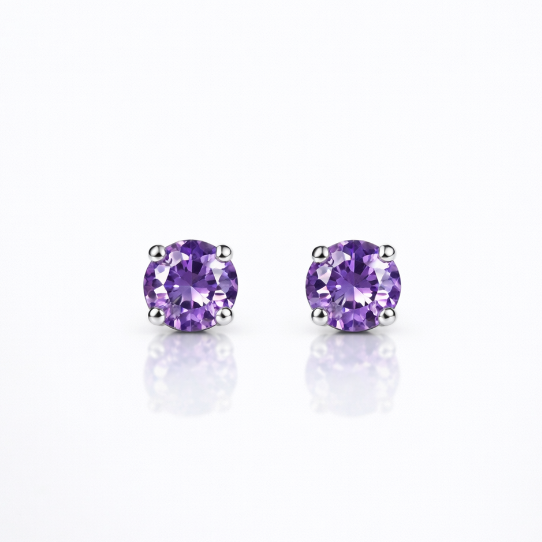 Tiny Radiance Stud Earrings