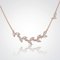 Dainty Leaf Chain Necklace