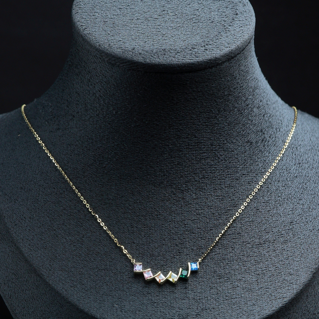 Prism Harmony Bar Necklace