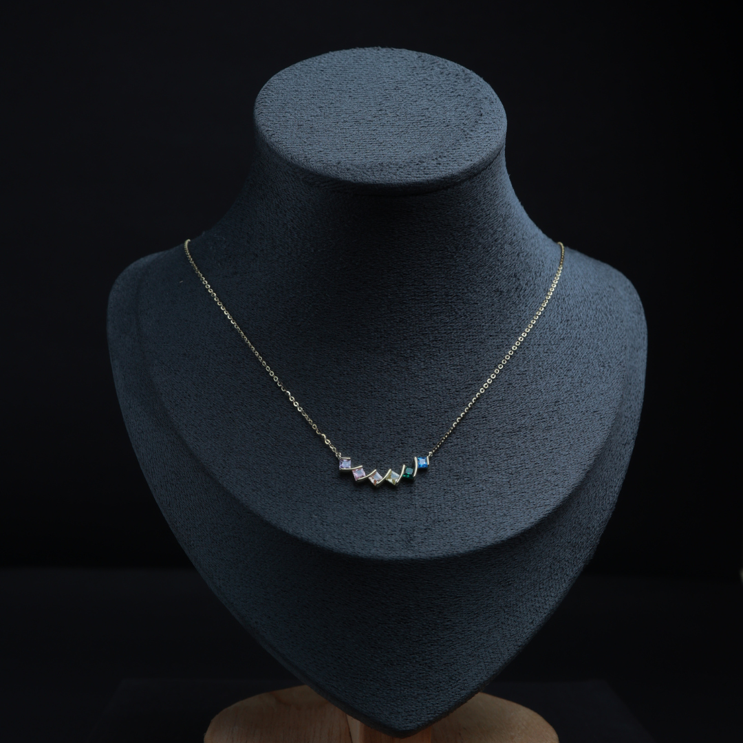 Prism Harmony Bar Necklace