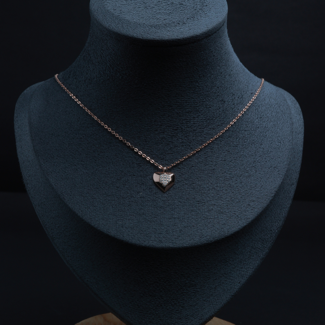 Eternal Heart Sparkle Pendant Necklace