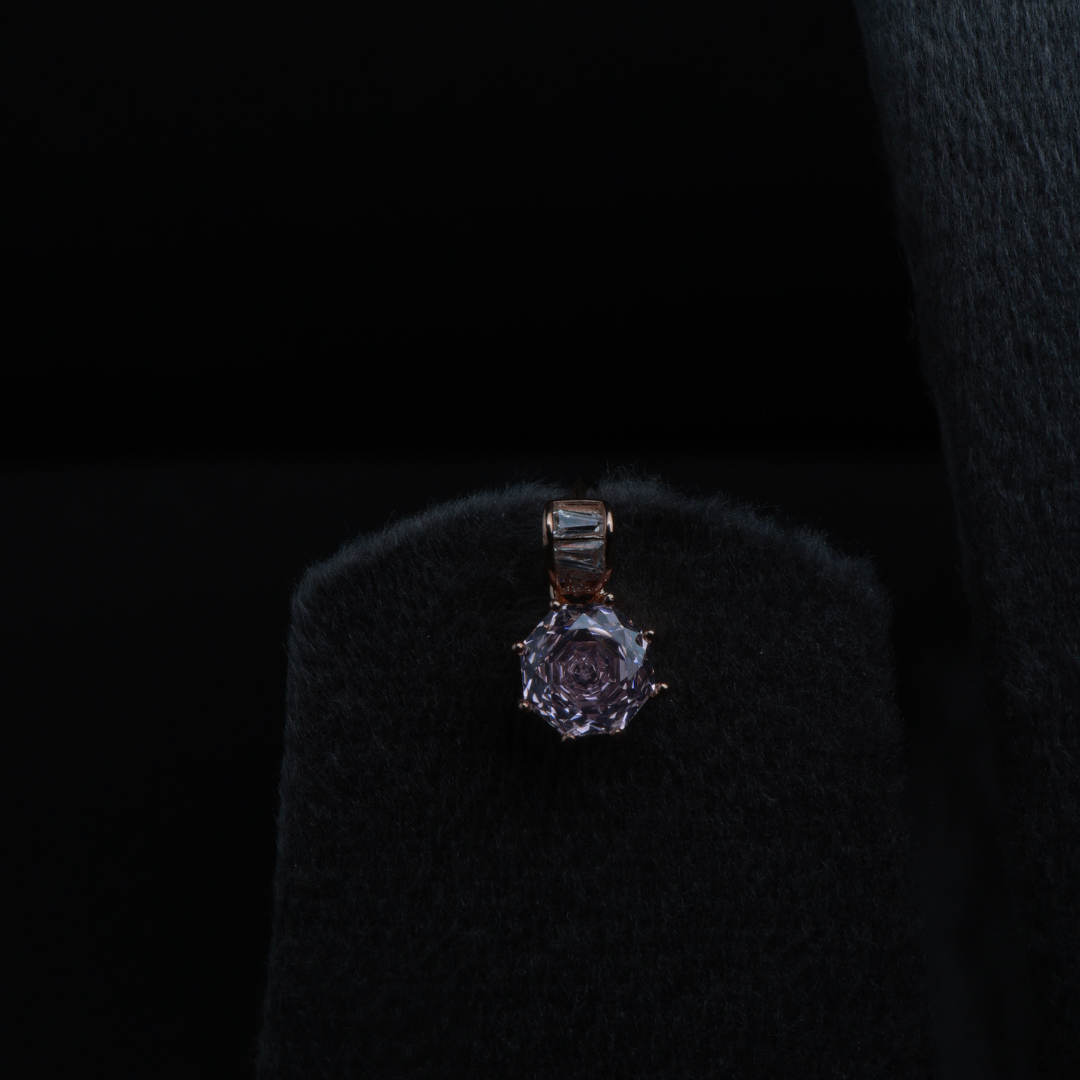 Luna Hexa Silver Pendant Set