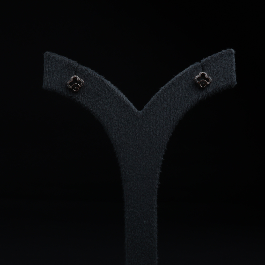 Mini Clover Stud Earrings