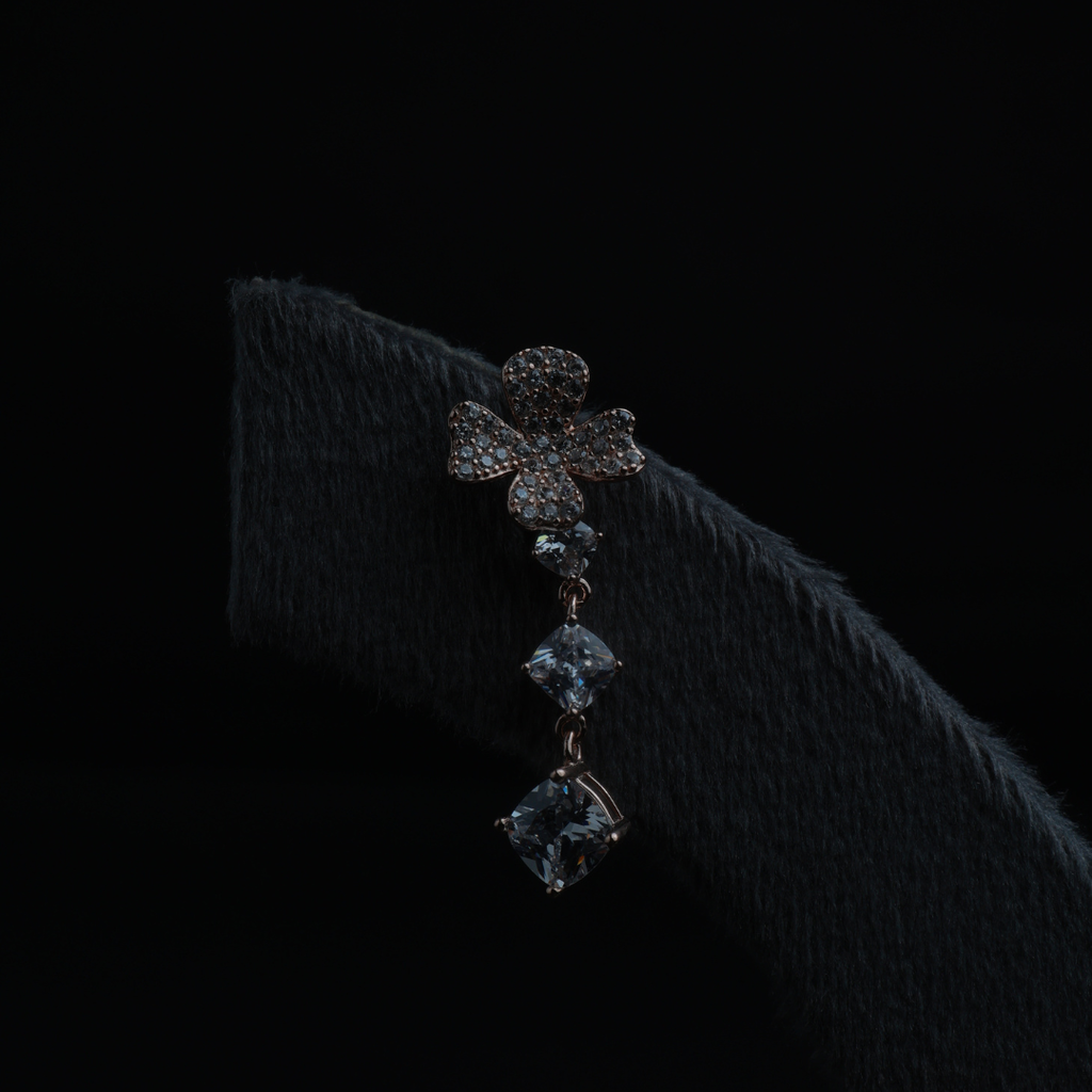 Twinkle Petal Drop Earrings