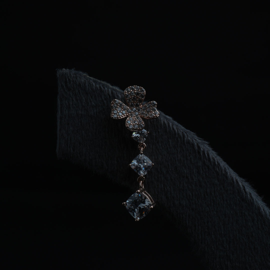 Twinkle Petal Drop Earrings