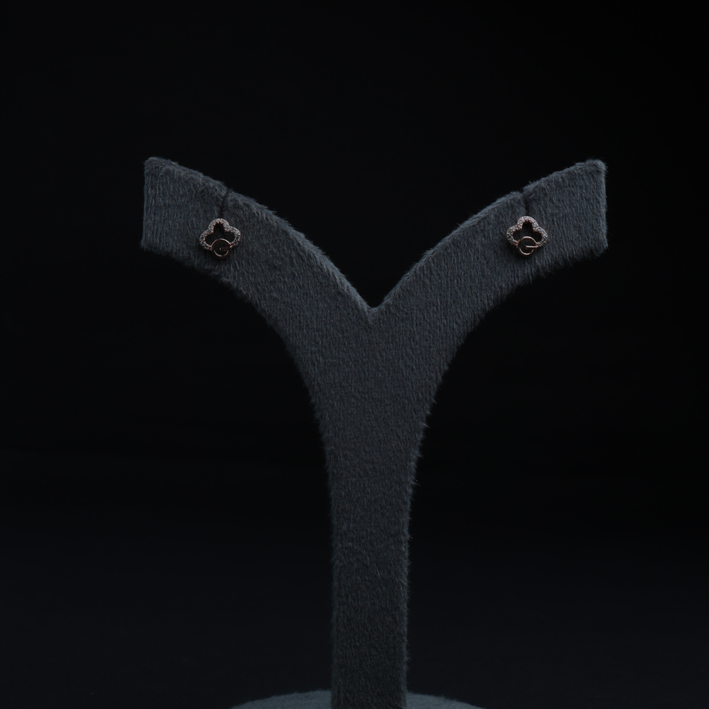 Mini Clover Stud Earrings