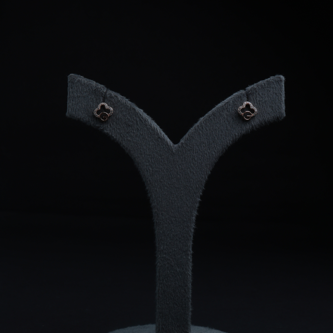 Mini Clover Stud Earrings