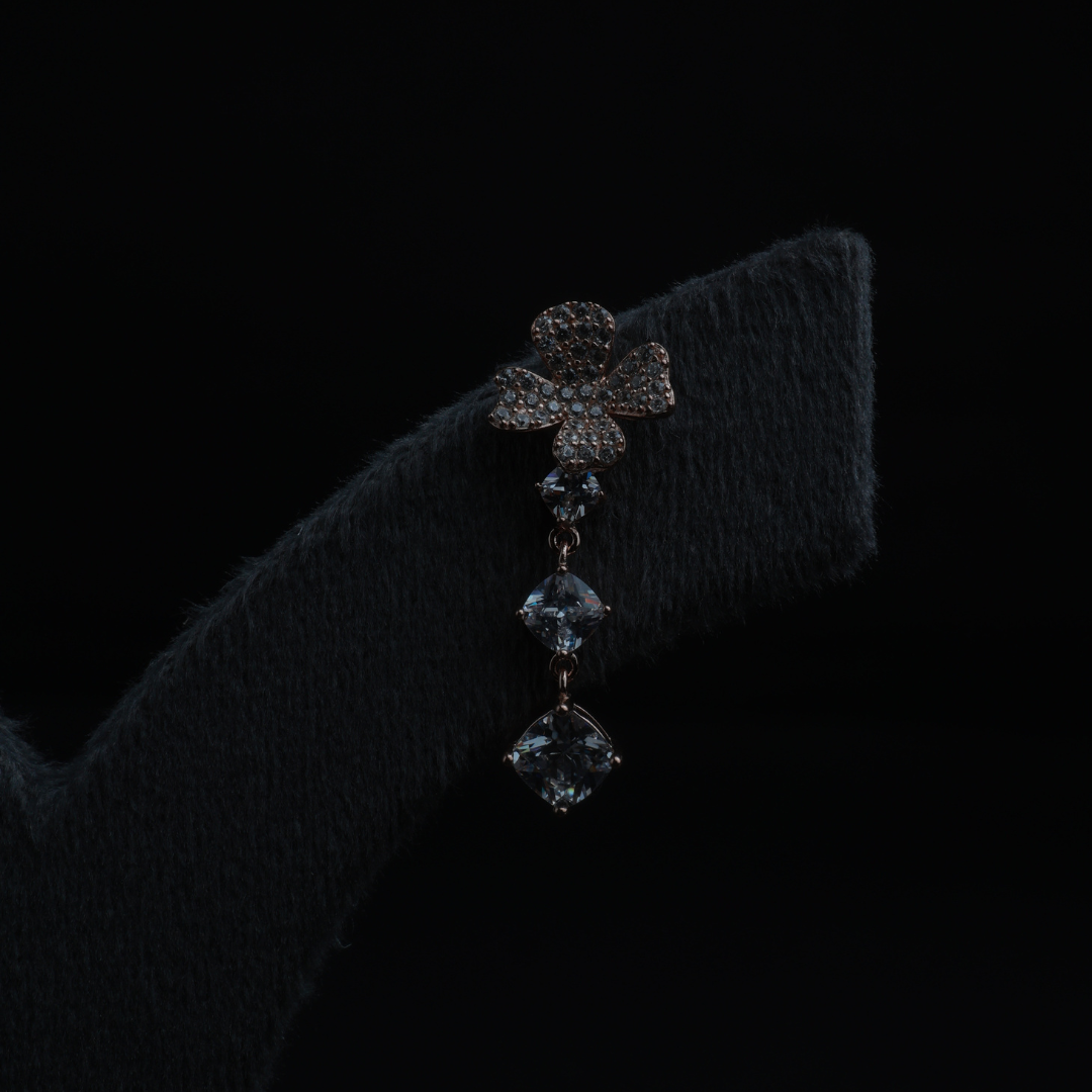 Twinkle Petal Drop Earrings