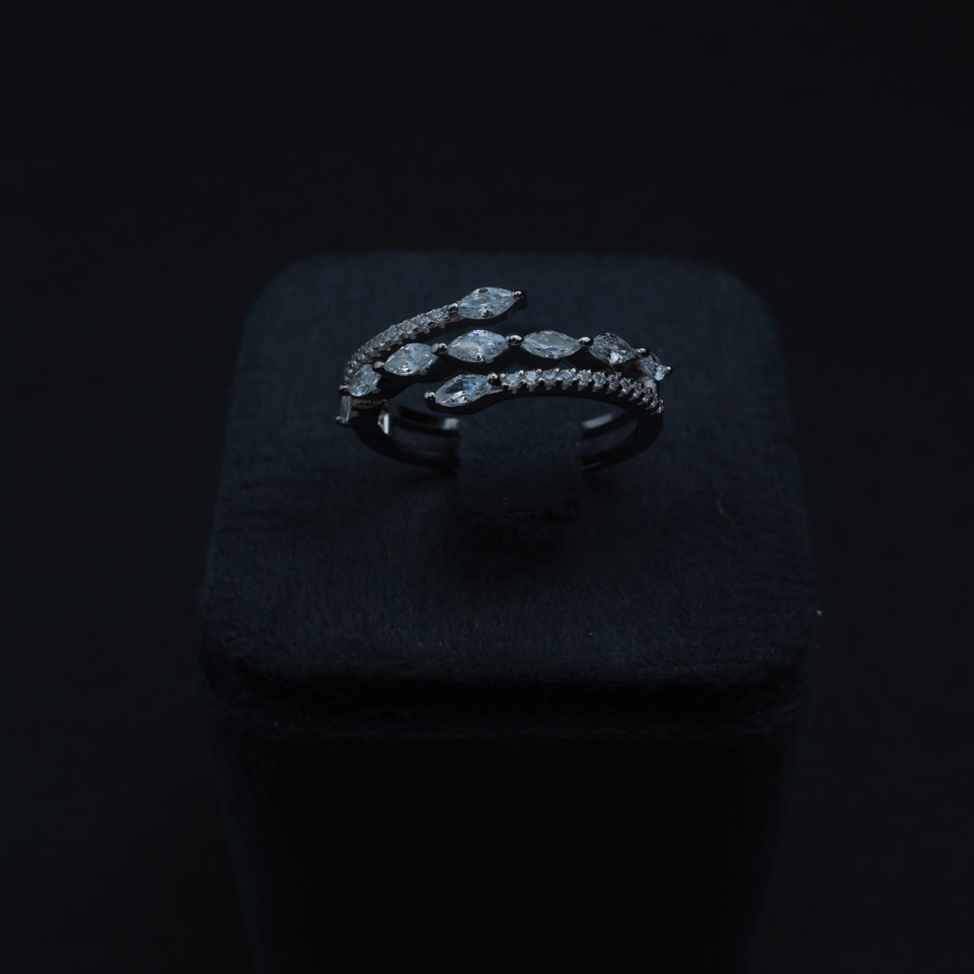 Laurel Duo Band Ring