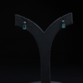 Elite Green Gem Earrings