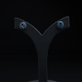 Classic Blue Stud Earrings