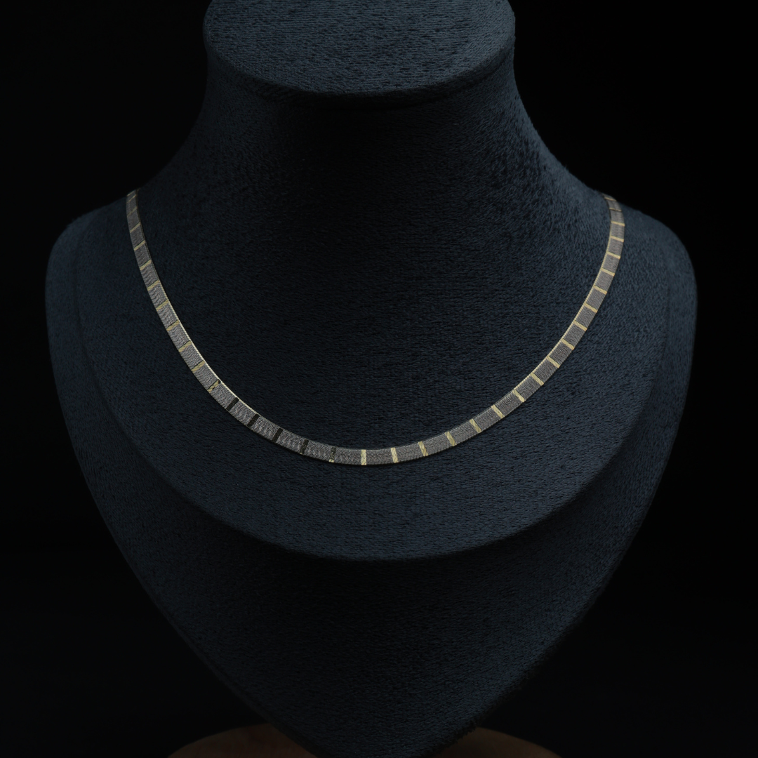 Prism Flatlink Collar Necklace