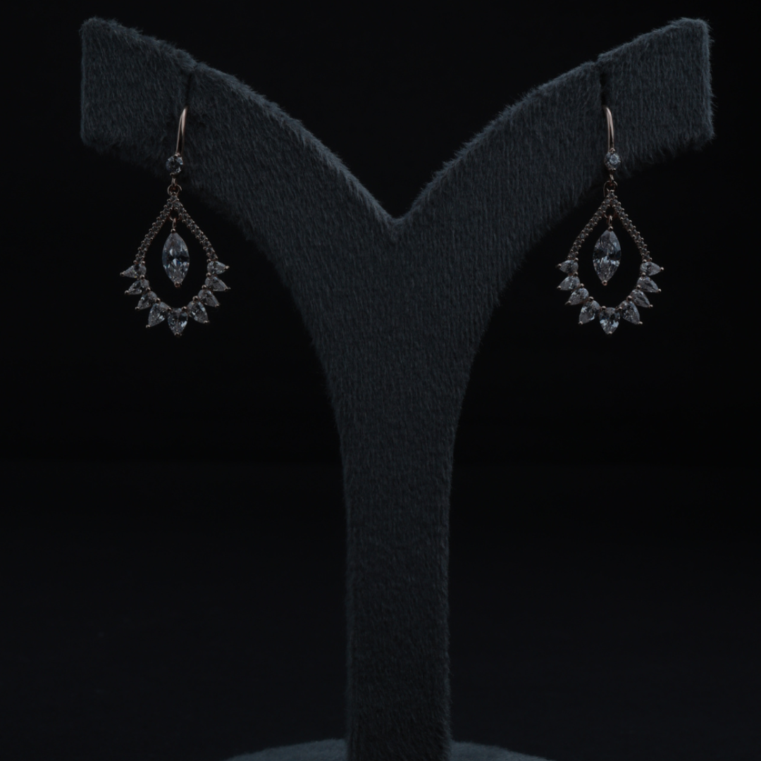 Teardrop Crystal Earrings