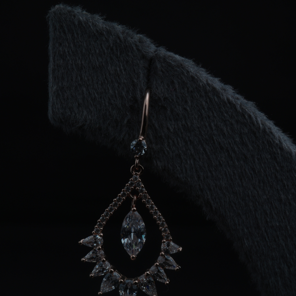 Teardrop Crystal Earrings