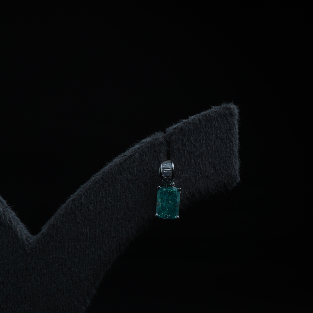 Elite Green Gem Earrings