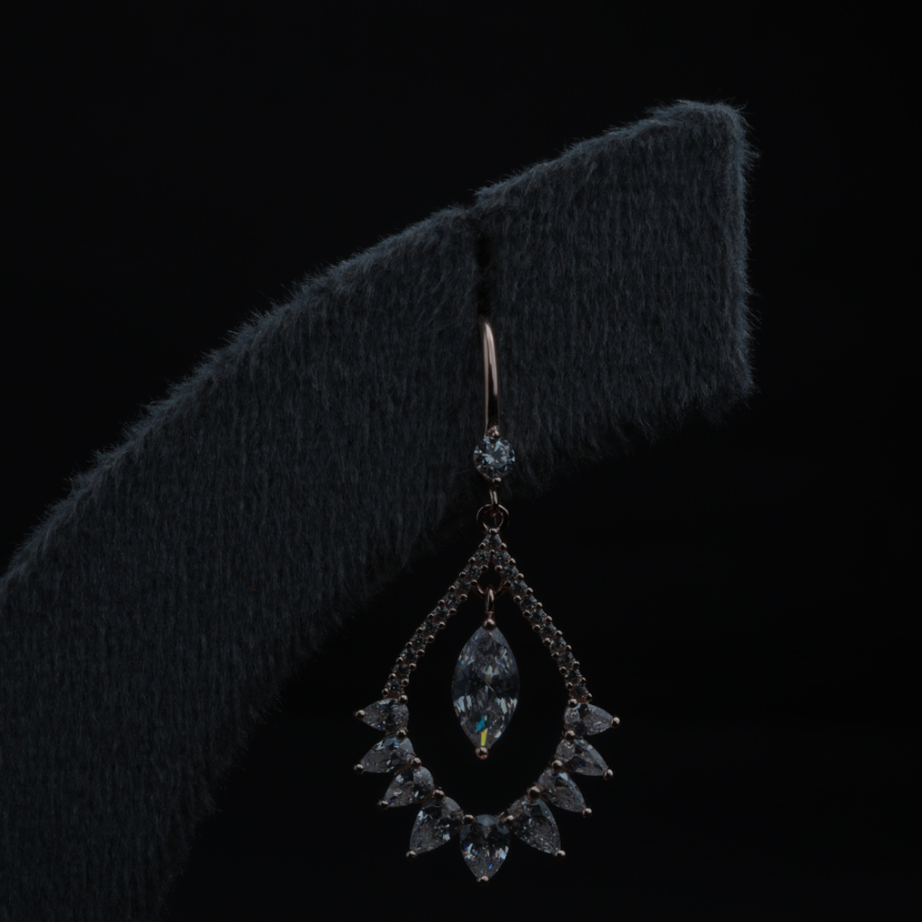 Teardrop Crystal Earrings