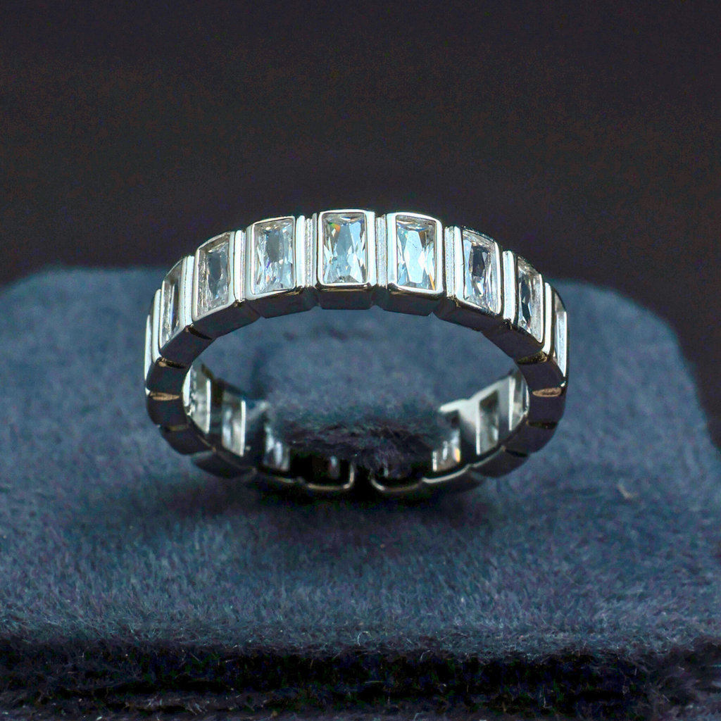 Banguette Luxe Band Ring(Adjustable)