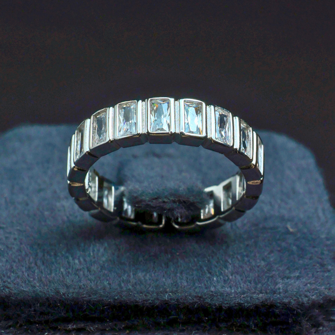 Banguette Luxe Band Ring(Adjustable)