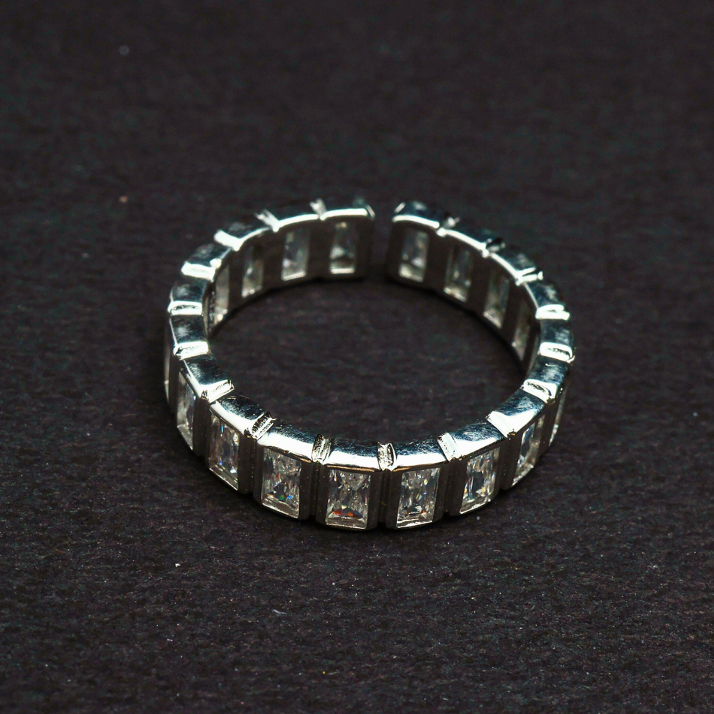 Banguette Luxe Band Ring(Adjustable)