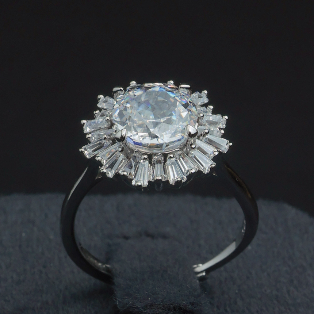 Ornate Sunburst Ring(Adjustable)