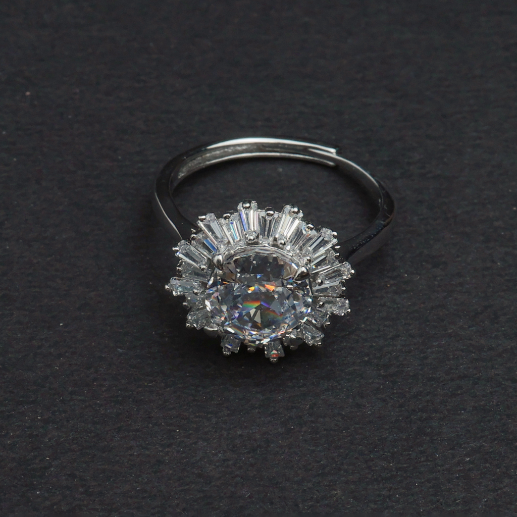 Ornate Sunburst Ring(Adjustable)